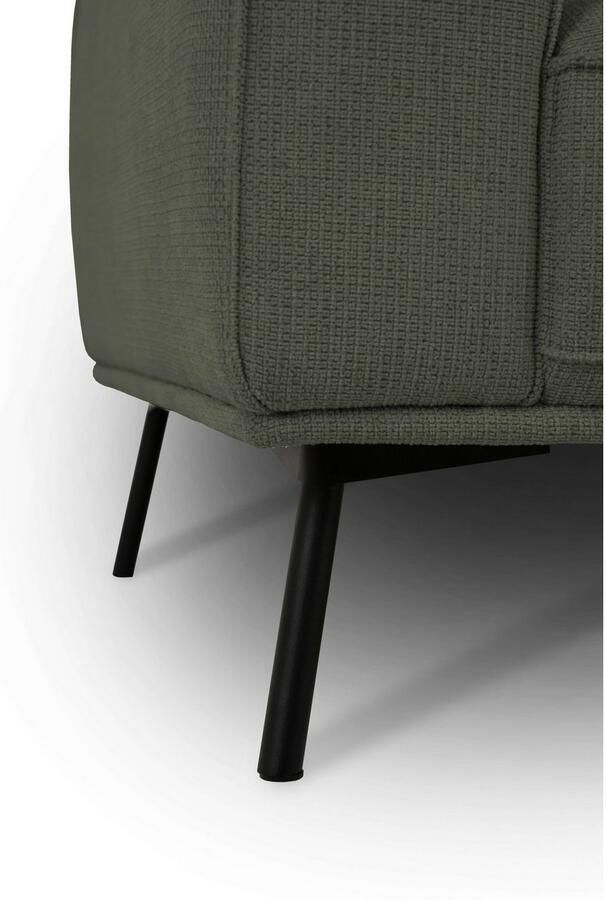 Andas Hoekbank Vosby Breedte 260 cm chenille met decoratieve kedernaad - Foto 5