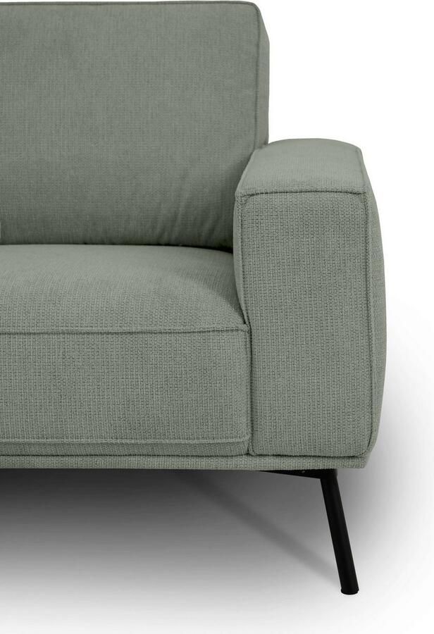 Andas Hoekbank Vosby Breedte 260 cm chenille met decoratieve kedernaad - Foto 4