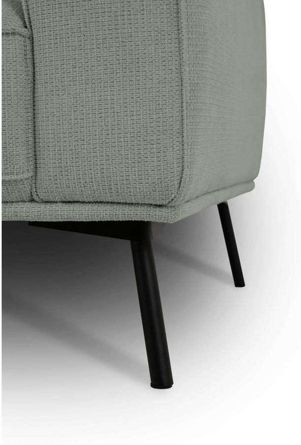 Andas Hoekbank Vosby Breedte 260 cm chenille met decoratieve kedernaad - Foto 5