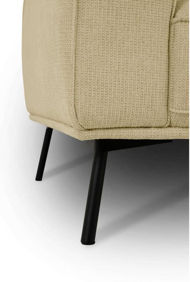 Andas Hoekbank Vosby Breedte 260 cm chenille met decoratieve kedernaad - Foto 5