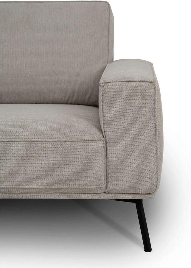 Andas Hoekbank Vosby Breedte 260 cm chenille met decoratieve kedernaad - Foto 2