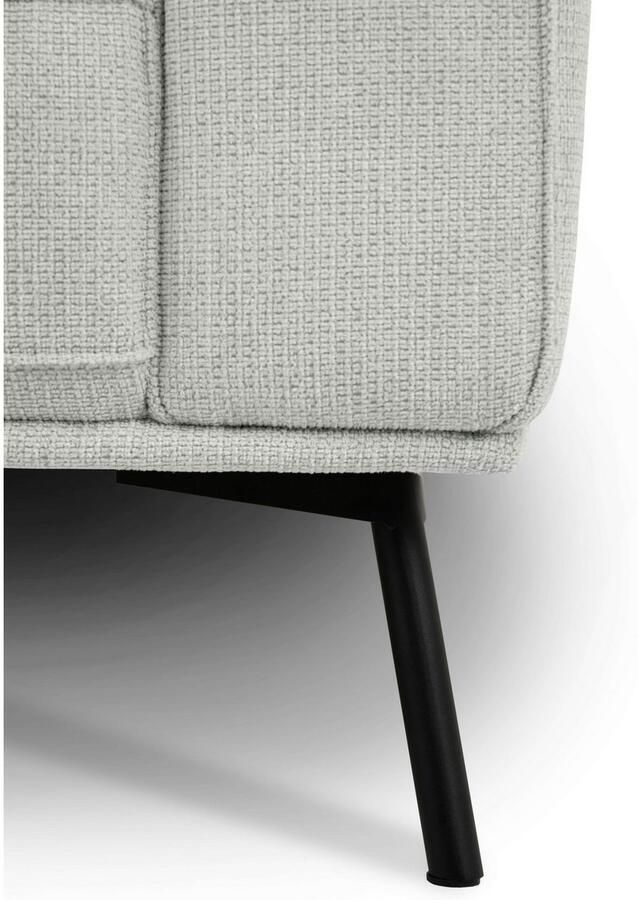 Andas Hoekbank Vosby Breedte 260 cm chenille met decoratieve kedernaad - Foto 3