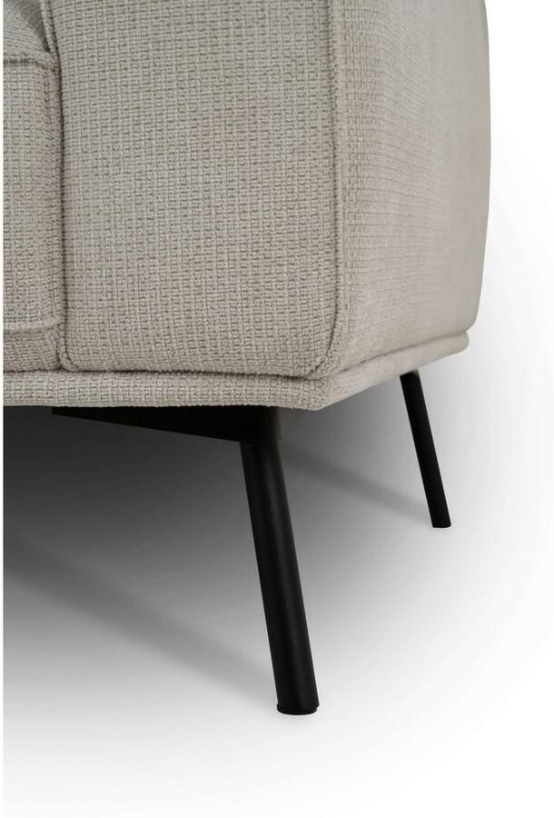 Andas Hoekbank Vosby Breedte 260 cm chenille met decoratieve kedernaad - Foto 5