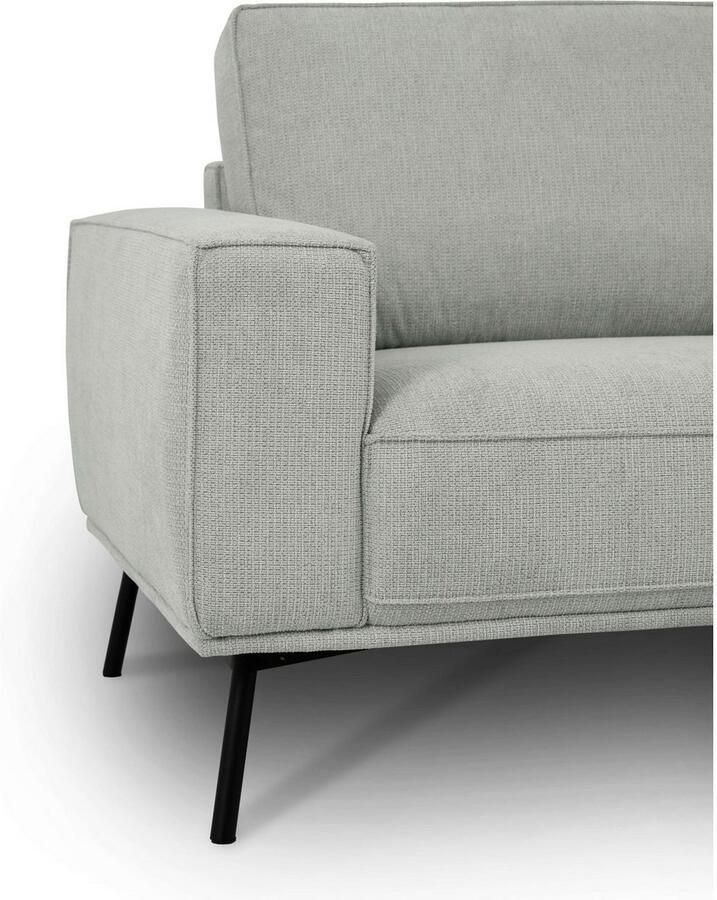 Andas Hoekbank Vosby Breedte 260 cm chenille met decoratieve kedernaad - Foto 2