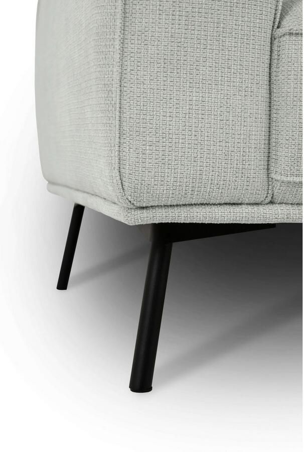 Andas Hoekbank Vosby Breedte 260 cm chenille met decoratieve kedernaad - Foto 9