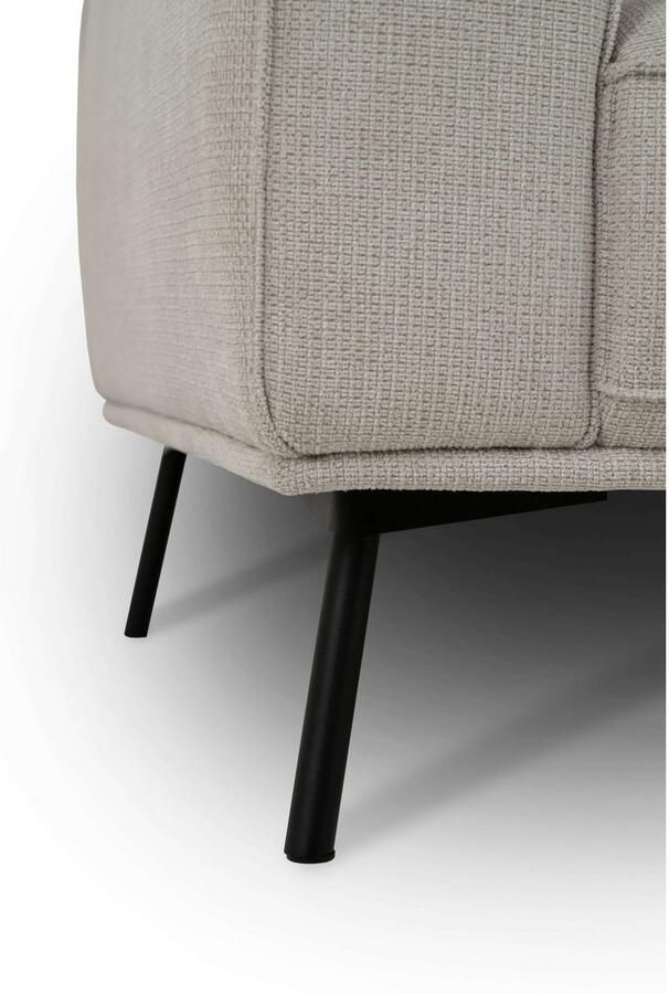 Andas Hoekbank Vosby Breedte 260 cm chenille met decoratieve kedernaad - Foto 5