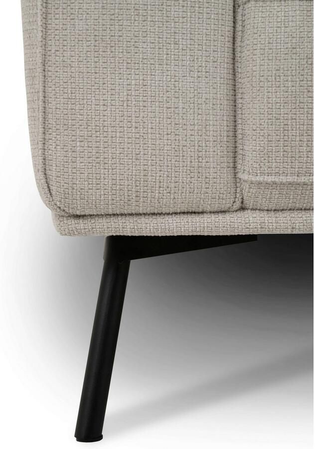 Andas Hoekbank Vosby Breedte 260 cm chenille met decoratieve kedernaad - Foto 4