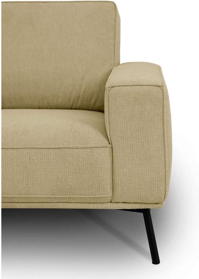 Andas Hoekbank Vosby Breedte 260 cm chenille met decoratieve kedernaad - Foto 2