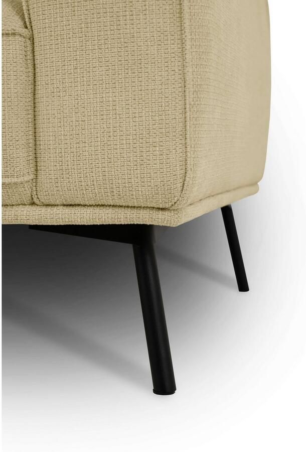 Andas Hoekbank Vosby Breedte 260 cm chenille met decoratieve kedernaad - Foto 5