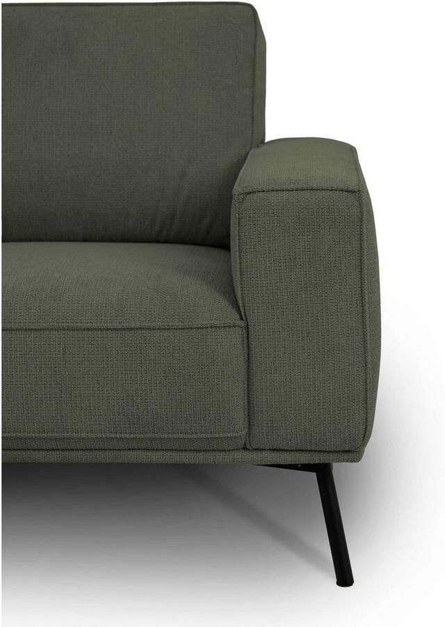 Andas Hoekbank Vosby Breedte 260 cm chenille met decoratieve kedernaad - Foto 2