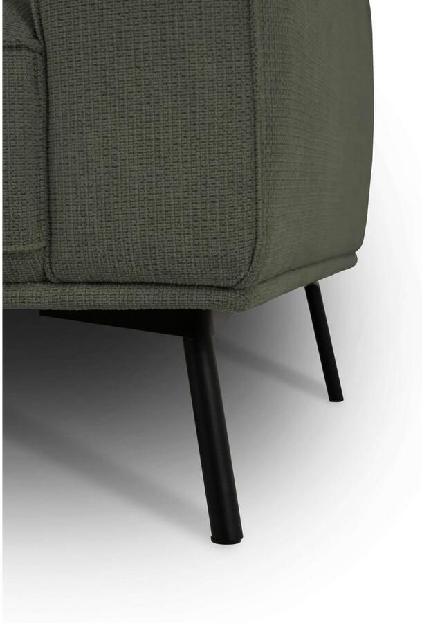 Andas Hoekbank Vosby Breedte 260 cm chenille met decoratieve kedernaad - Foto 5