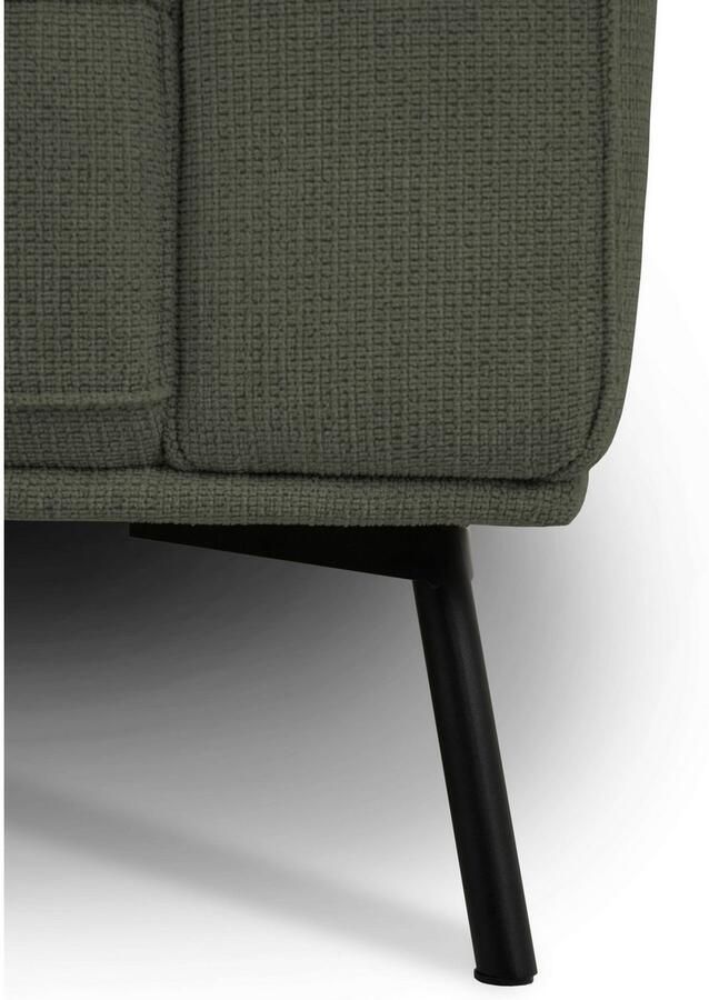 Andas Hoekbank Vosby Breedte 260 cm chenille met decoratieve kedernaad - Foto 3