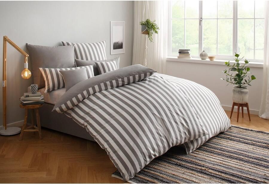 Andas Hoeslaken Greta in mt. 90x200 140x200 of 180x200 cm van katoen voor matrassen tot 23 cm hoogte laken hoeslaken (1 stuk) - Foto 5