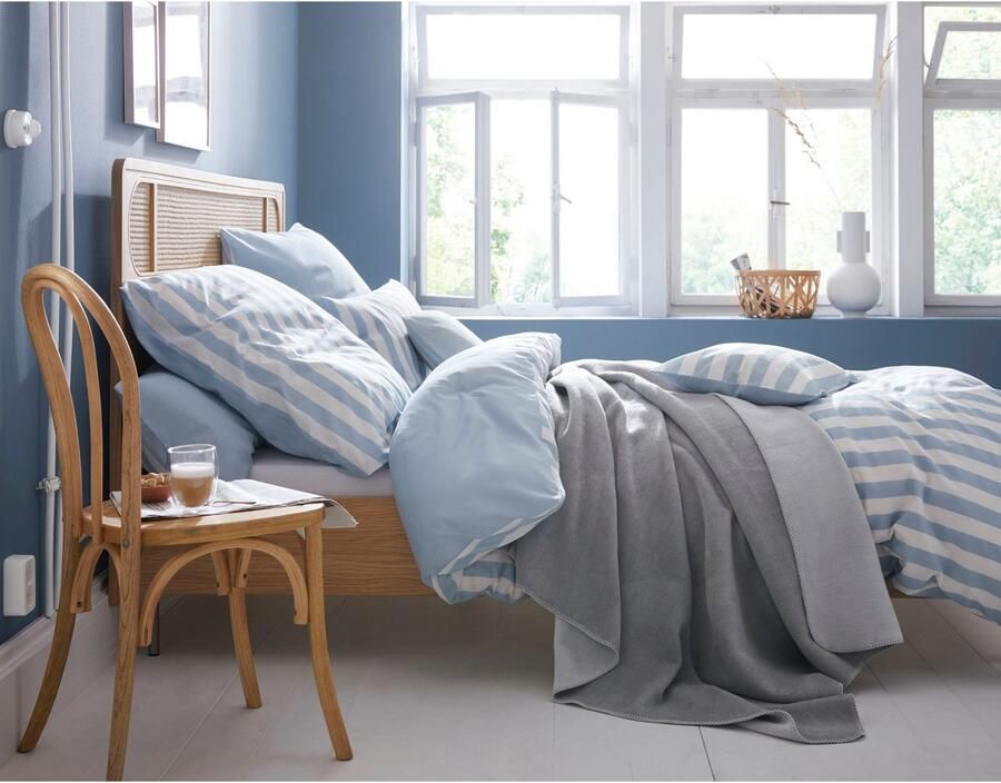 Andas Hoeslaken Greta in mt. 90x200 140x200 of 180x200 cm Premium hoeslaken van katoen voor matrassen tot 23 cm hoogte (1 stuk) - Foto 6