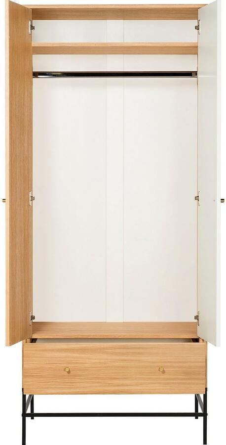 Andas Kledingkast FLORA in eenvoudige scandinavisch design - Foto 5