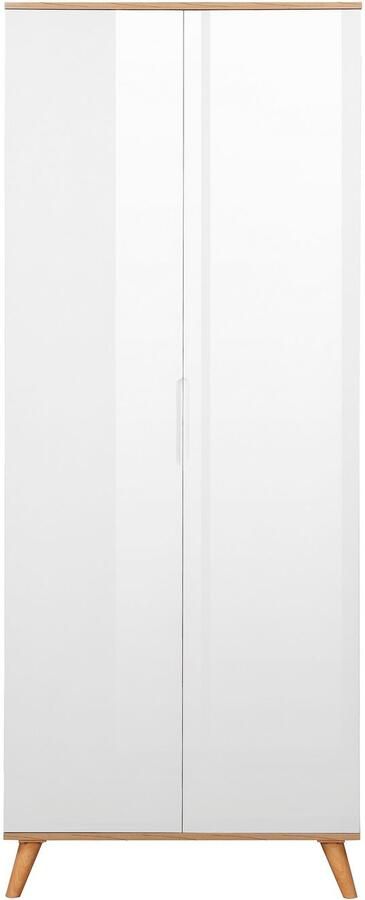 Andas Kledingkast Lund slaapkamerkast bestseller in Scandinavisch design Kledingkast met premium binneninrichting breedte 80 cm hoogglans - Foto 6