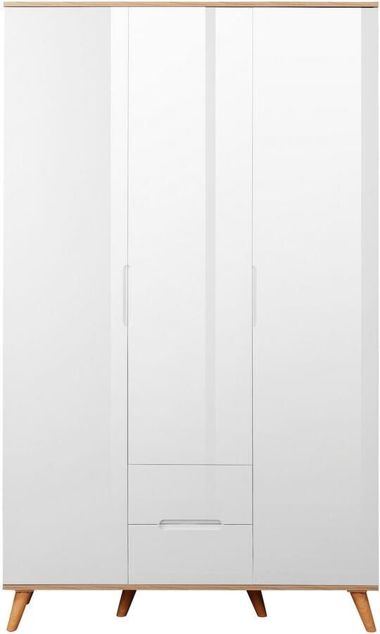 Andas Kledingkast Lund slaapkamerkast bestseller in Scandinavisch design Kledingkast met premium binneninrichting breedte 120 cm - Foto 6