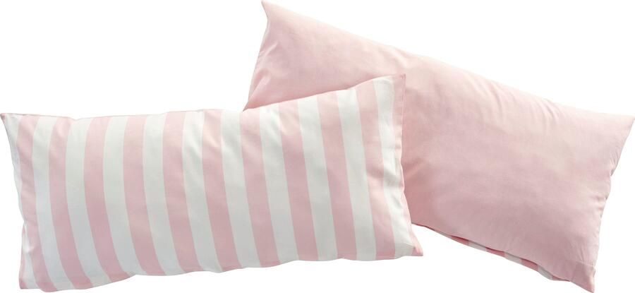 Andas Kussenovertrek Greta Kussenovertrek met reversible-look Öko-TEX en Made in Green gecertificeerd (2 stuks) - Foto 5