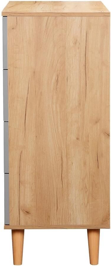 Andas Ladekast Lund slaapkamerkast linnenkast met hoogglanzende fronten - Foto 5