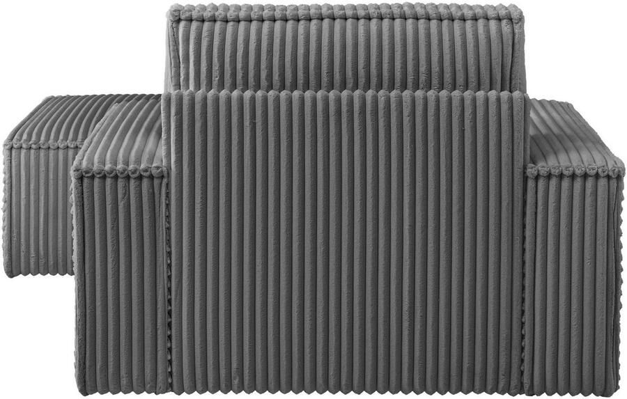 Andas Loveseat Finnley Loveseat en hocker als set passend bij de bekleding-serie Finnley (2-delig) - Foto 8