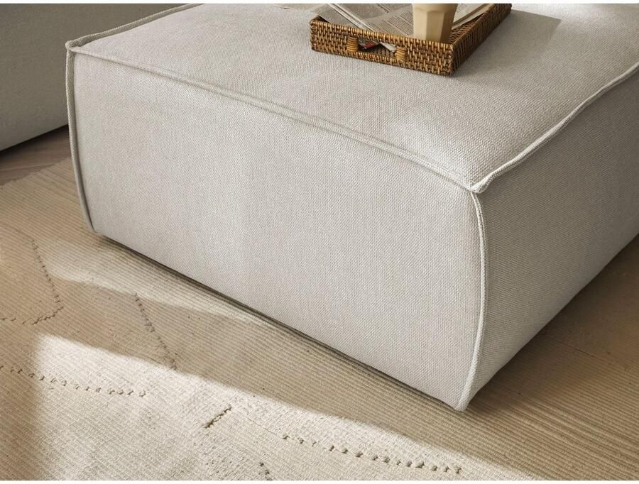 Andas Hocker Finnley vierkant past bij loveseat finnley - Foto 2