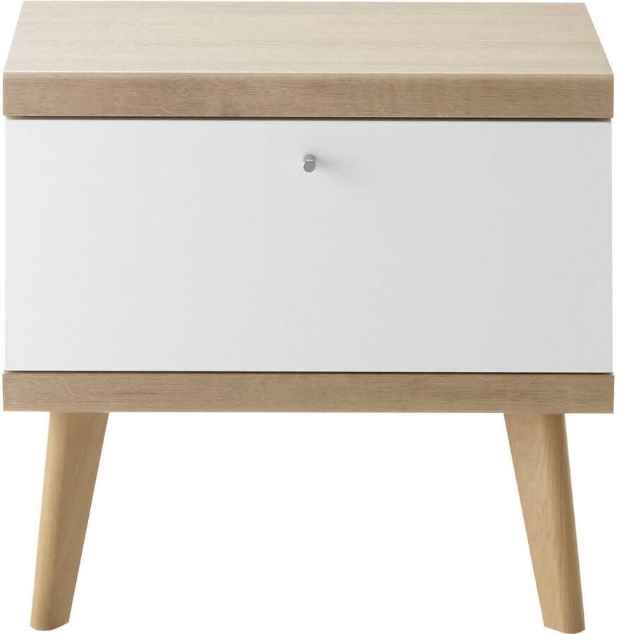 Andas Nachtkastje MERLE in scandinavisch ontwerp van fsc -gecertificeerd houtmateriaal