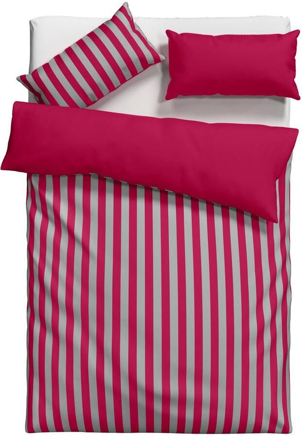 Andas Omkeerbaar beddengoed Greta Dekbedovertrek met strepen in verschillende kwaliteiten vanaf 135x200 cm - Foto 6