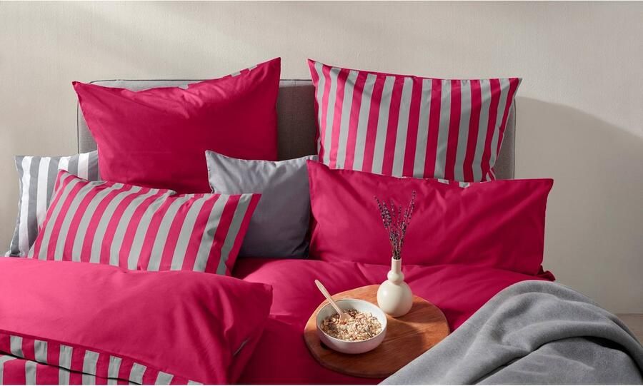 Andas Omkeerbaar beddengoed Greta Dekbedovertrek met strepen in verschillende kwaliteiten vanaf 135x200 cm - Foto 7