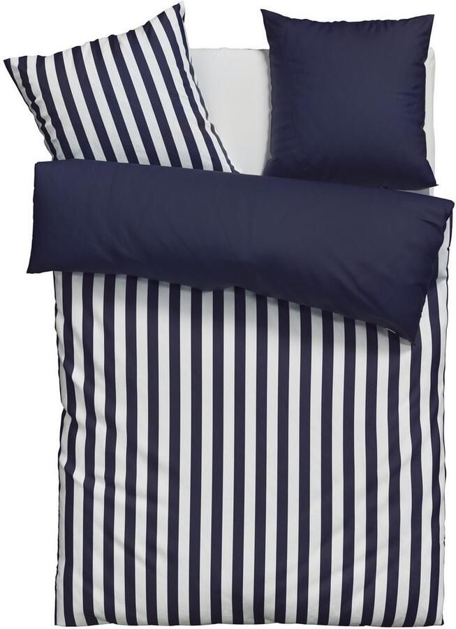 Andas Omkeerbaar beddengoed Greta Dekbedovertrek met strepen in verschillende kwaliteiten vanaf 135x200 cm - Foto 4