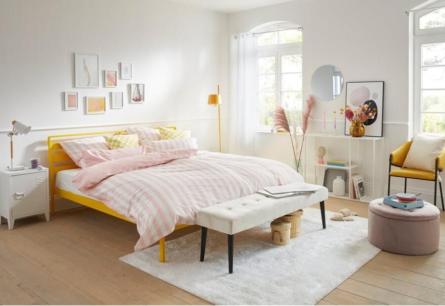 Andas Omkeerbaar beddengoed Greta Dekbedovertrek met strepen in verschillende kwaliteiten vanaf 135x200 cm - Foto 4