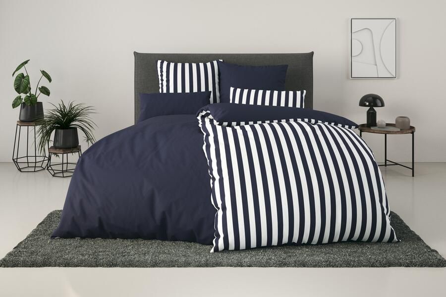 Andas Omkeerbaar beddengoed Greta Dekbedovertrek met strepen in verschillende kwaliteiten vanaf 135x200 cm - Foto 10
