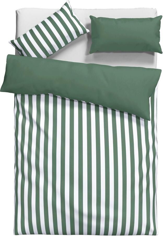 Andas Omkeerbaar beddengoed Greta Dekbedovertrek met strepen in verschillende kwaliteiten vanaf 135x200 cm - Foto 5