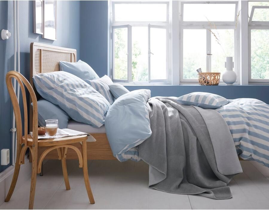 Andas Omkeerbaar beddengoed Greta Dekbedovertrek met strepen in verschillende kwaliteiten vanaf 135x200 cm - Foto 6