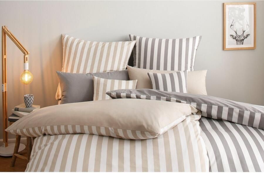 Andas Tweezijdig te gebruiken overtrekset Greta Dekbedovertrek met strepen in verschillende kwaliteiten vanaf 135x200 cm - Foto 13