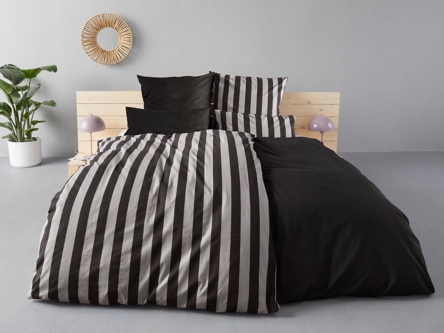 Andas Omkeerbaar beddengoed Greta Dekbedovertrek met strepen in verschillende kwaliteiten vanaf 135x200 cm - Foto 11