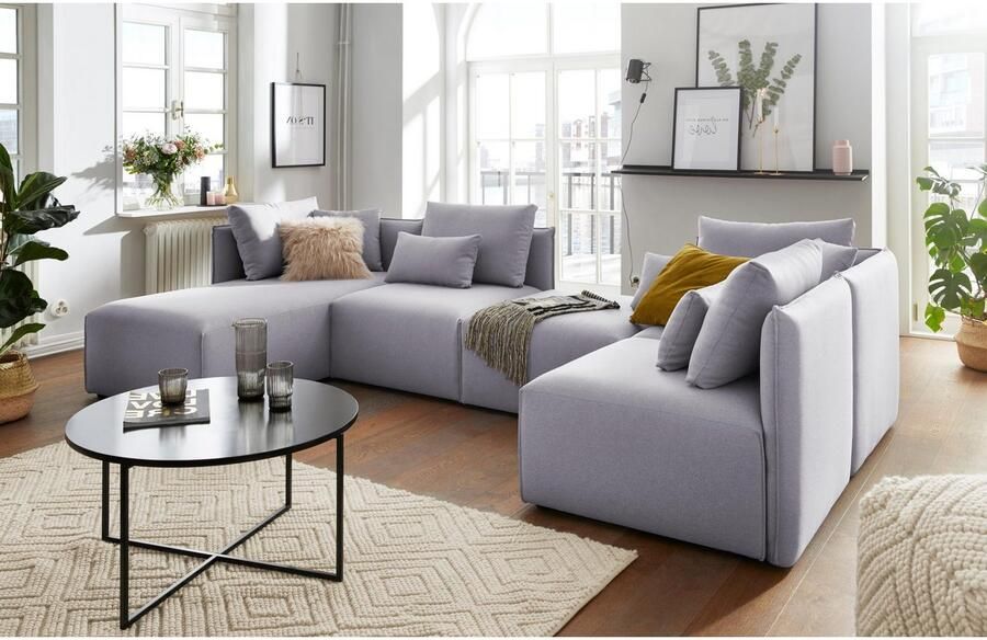 Andas Ottomane Nöre Modulair om samen te stellen in vele stofkwaliteiten en kleuren - Foto 4