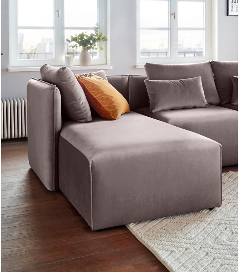 Andas Ottomane Nöre Modulair om samen te stellen in vele stofkwaliteiten en kleuren - Foto 2