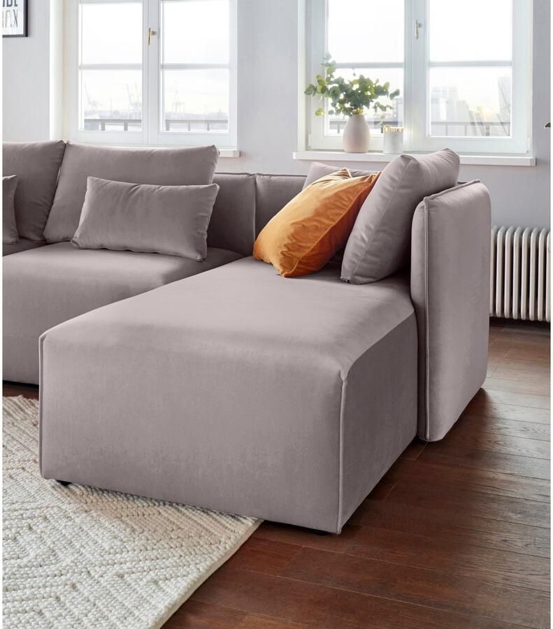 Andas Ottomane Nöre Modulair om samen te stellen in vele stofkwaliteiten en kleuren - Foto 2