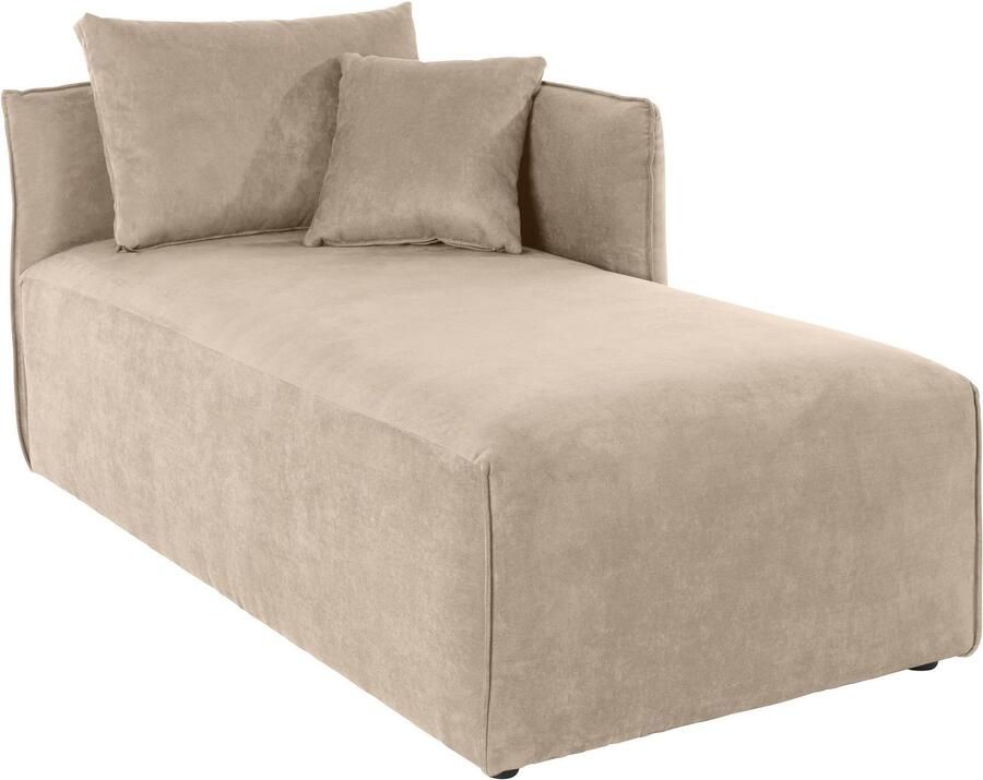 Andas Ottomane Nöre Modulair om samen te stellen in vele stofkwaliteiten en kleuren