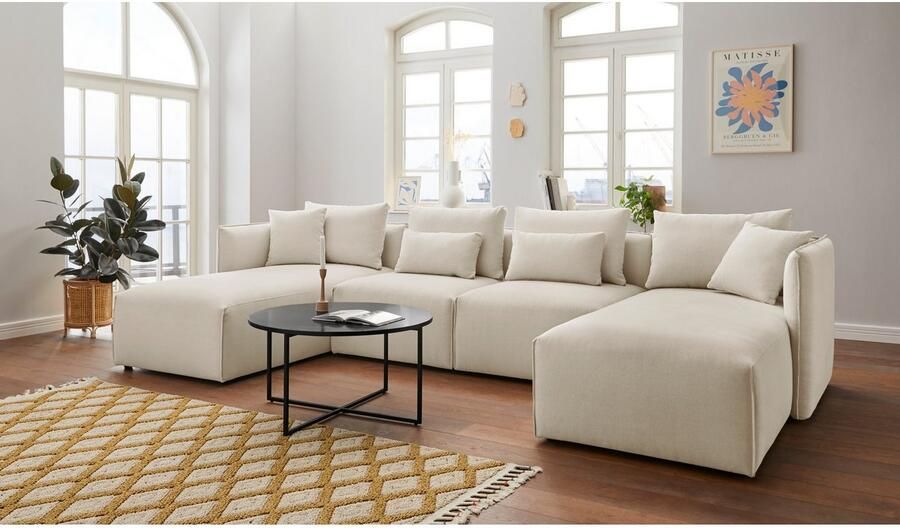 Andas Fauteuil Nöre Modulair om samen te stellen in vele stofkwaliteiten en kleuren - Foto 11