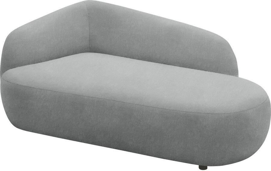 Andas Récamier Björnar incl. reversible-sierkussen: bloemmotief resp. uni Binnenvering armleuning links of rechts naar keuze B D H: 183x105x75 cm - Foto 5