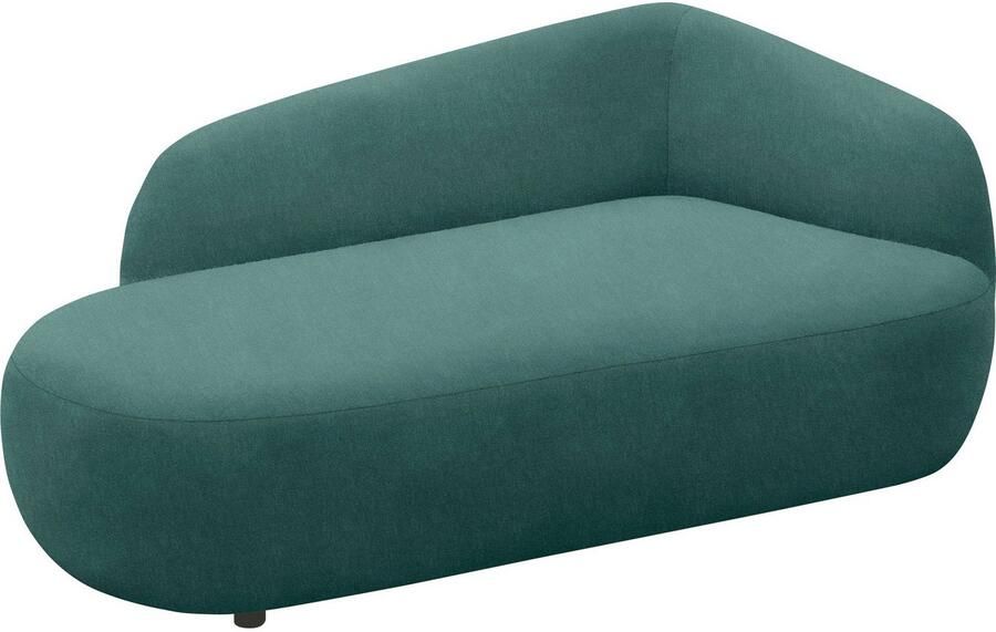 Andas Récamier Björnar incl. reversible-sierkussen: bloemmotief resp. uni Binnenvering armleuning links of rechts naar keuze B D H: 183x105x75 cm - Foto 5