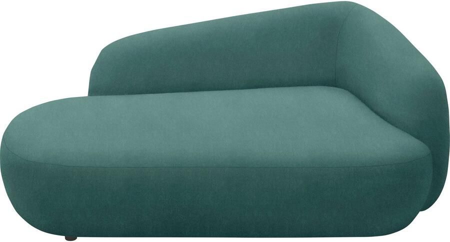 Andas Récamier Björnar incl. reversible-sierkussen: bloemmotief resp. uni Binnenvering armleuning links of rechts naar keuze B D H: 183x105x75 cm - Foto 6