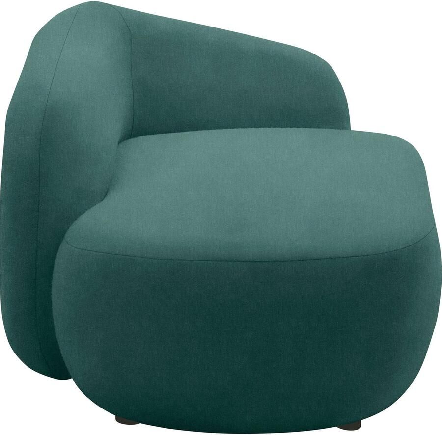 Andas Récamier Björnar incl. reversible-sierkussen: bloemmotief resp. uni Binnenvering armleuning links of rechts naar keuze B D H: 183x105x75 cm - Foto 2
