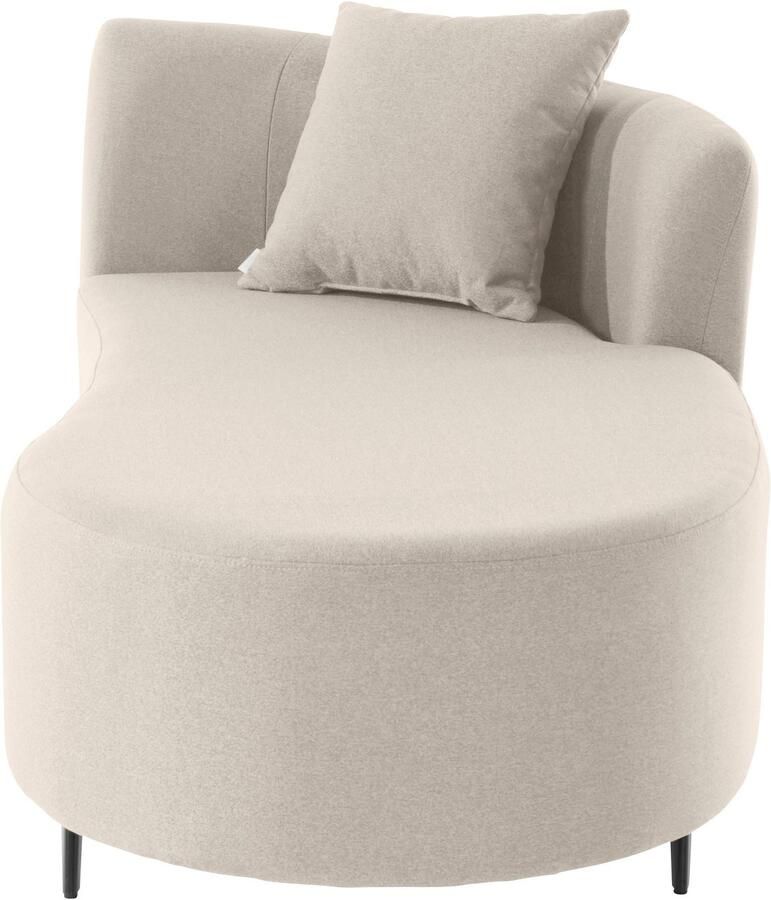 Andas Récamier Hulby naar keuze met en zonder hocker en armleuning links of rechts