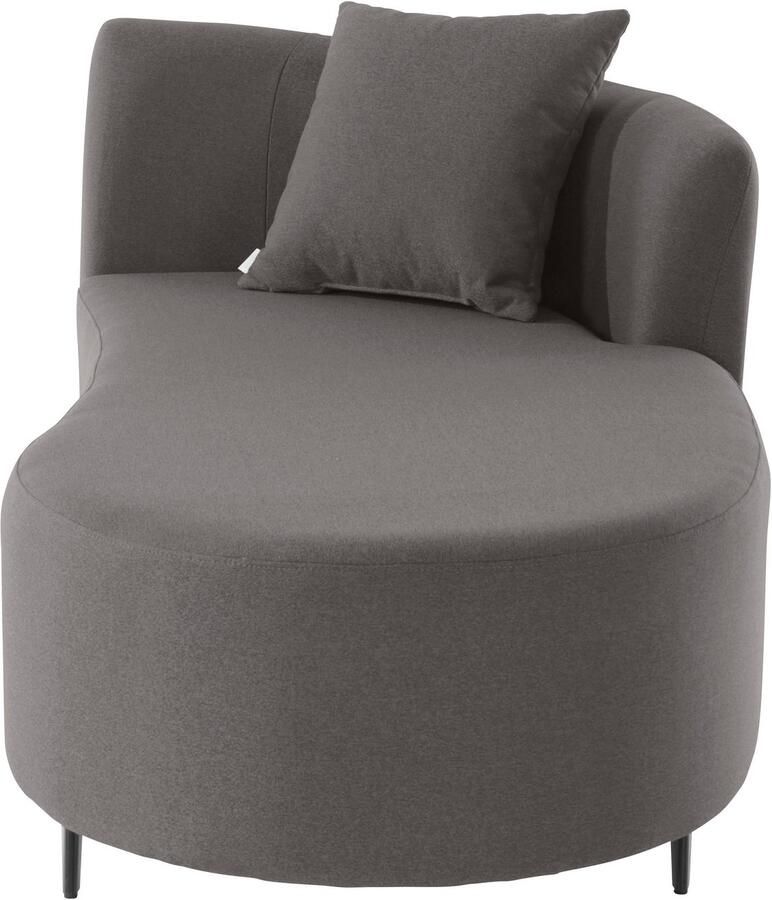 Andas Récamier Hulby naar keuze met en zonder hocker en armleuning links of rechts