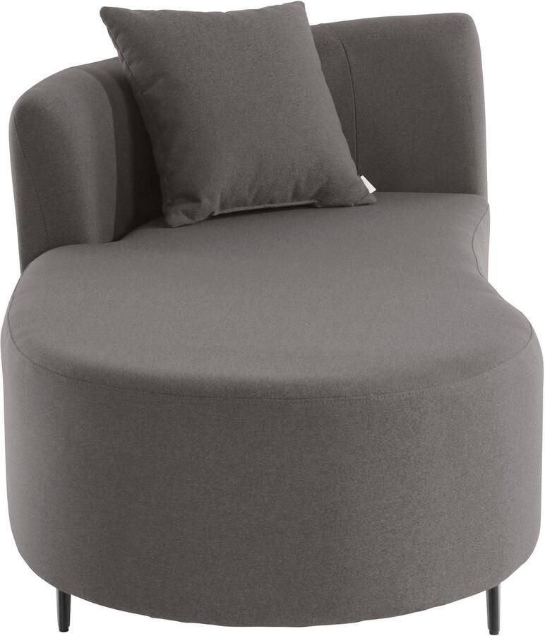 Andas Récamier Hulby naar keuze met en zonder hocker en armleuning links of rechts