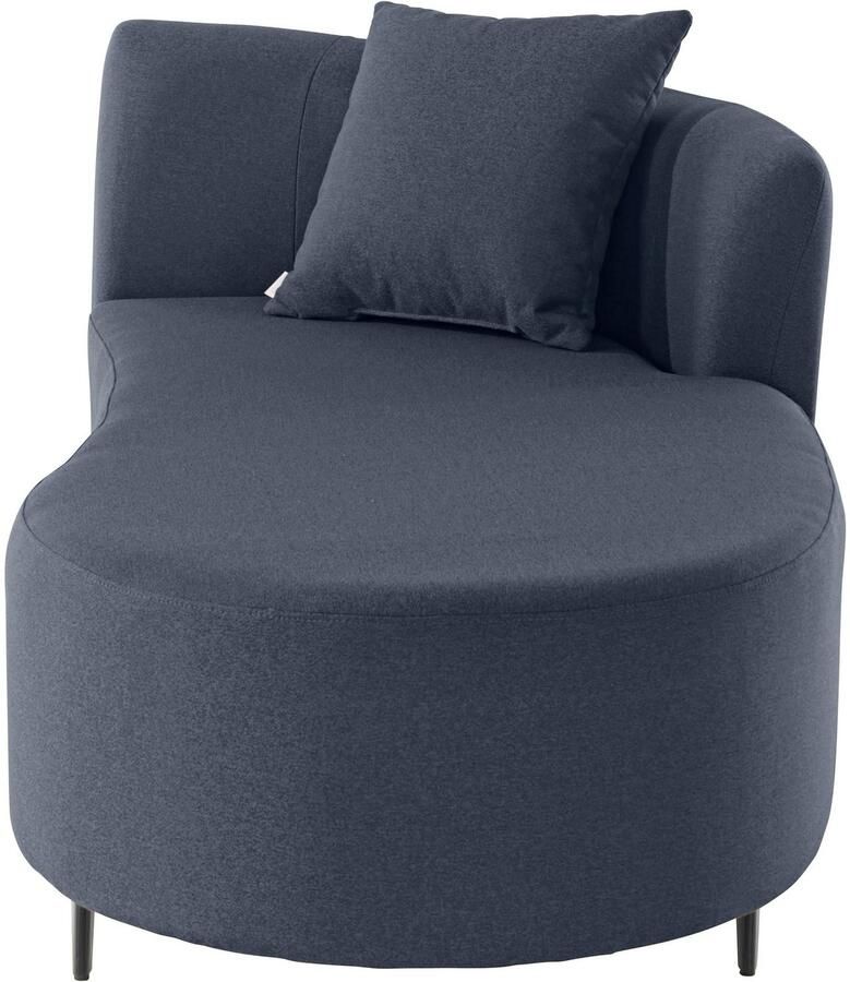 Andas Récamier Hulby naar keuze met en zonder hocker en armleuning links of rechts