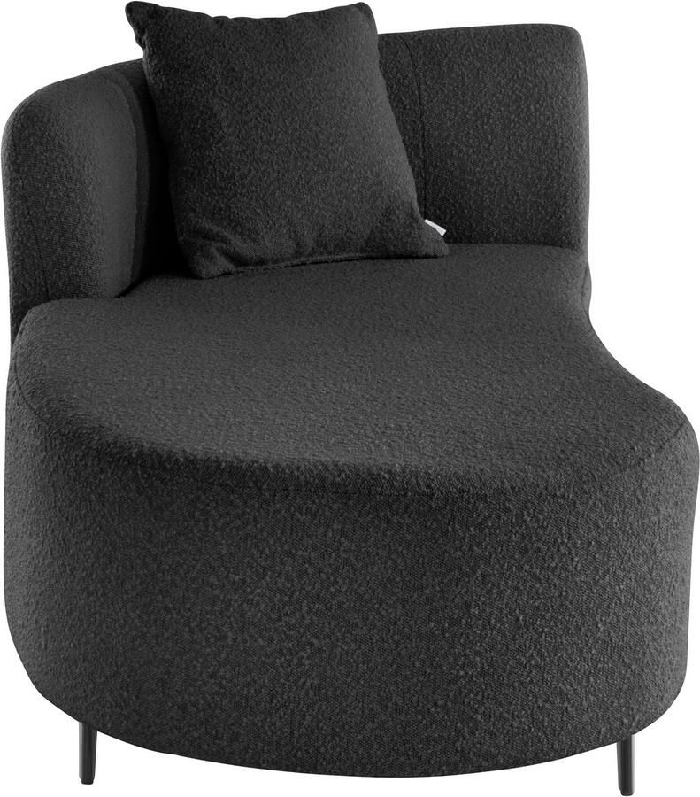 Andas Récamier Hulby naar keuze met en zonder hocker en armleuning links of rechts