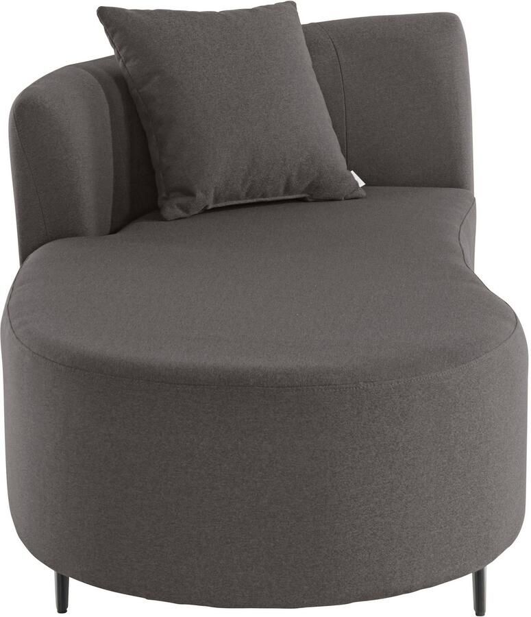 Andas Récamier Hulby naar keuze met en zonder hocker en armleuning links of rechts